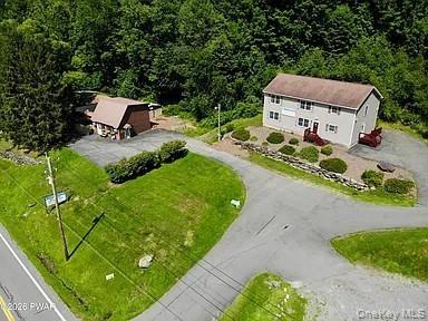 Aerial of 2 commercial properties