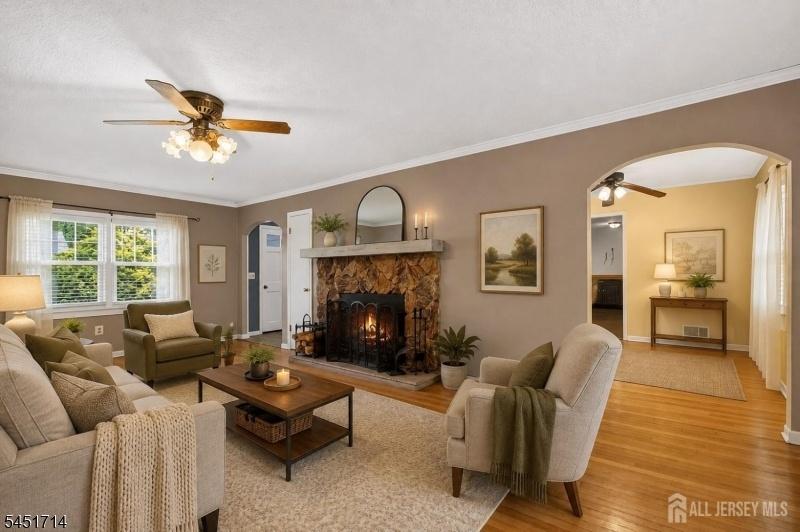 Living Room Staged
