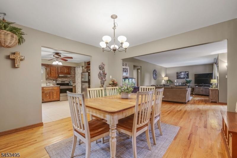 Open to Kitchen & Living Room