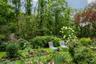 Gardens around pool