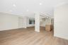 Open floor plan area LR/DR view into kitchen