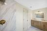 2nd level ensuite- Primary Bathroom Double Vanity and Shower