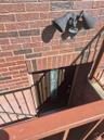 Entryway to basement on the lower level (back view)