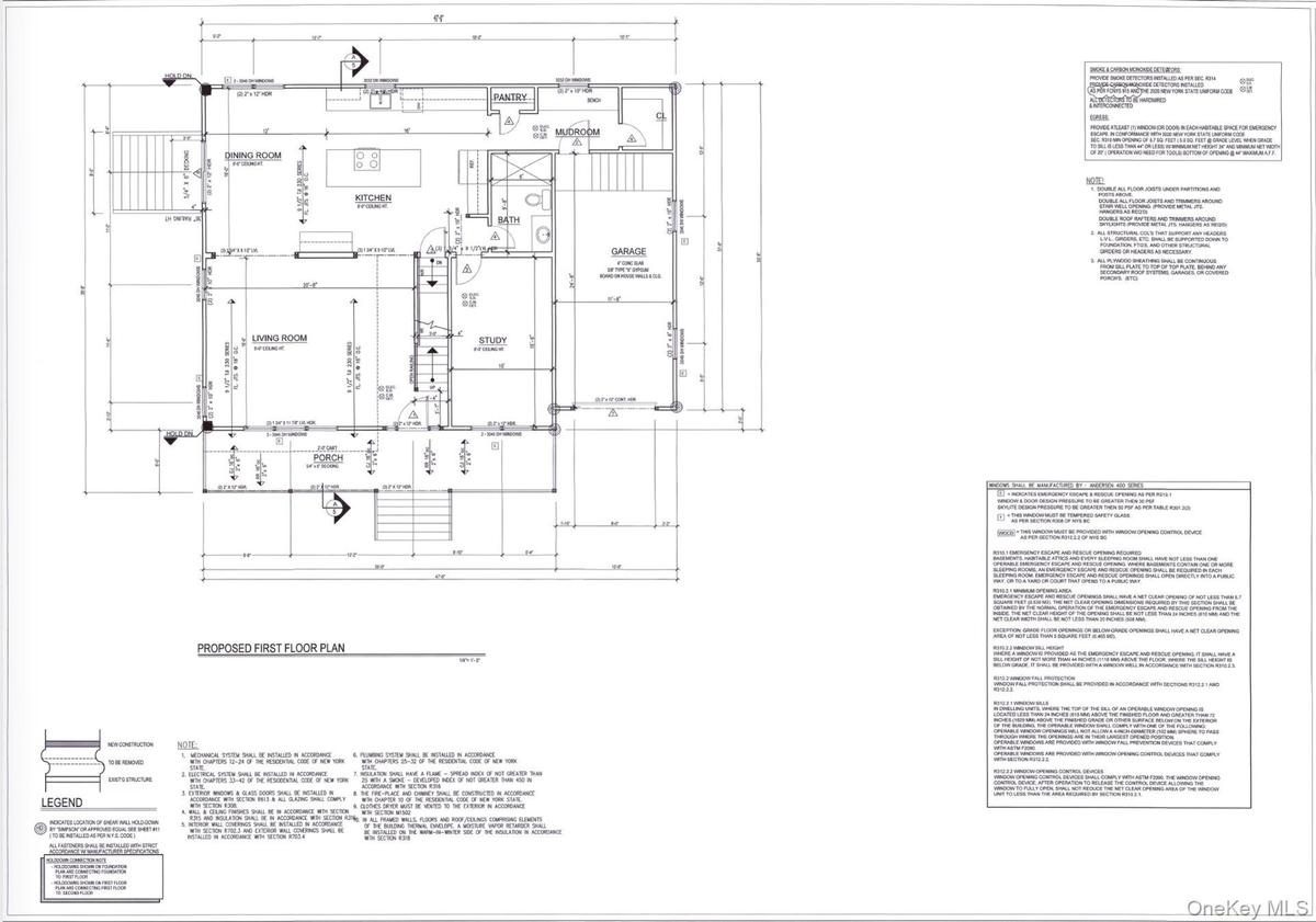Propose First Floor Plan