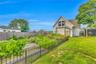 Charming guest cottage garden area for relaxing privacy and charm.