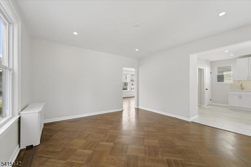 Kitchen opens to Family Room