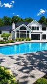 Back, Pool, Metal Roof