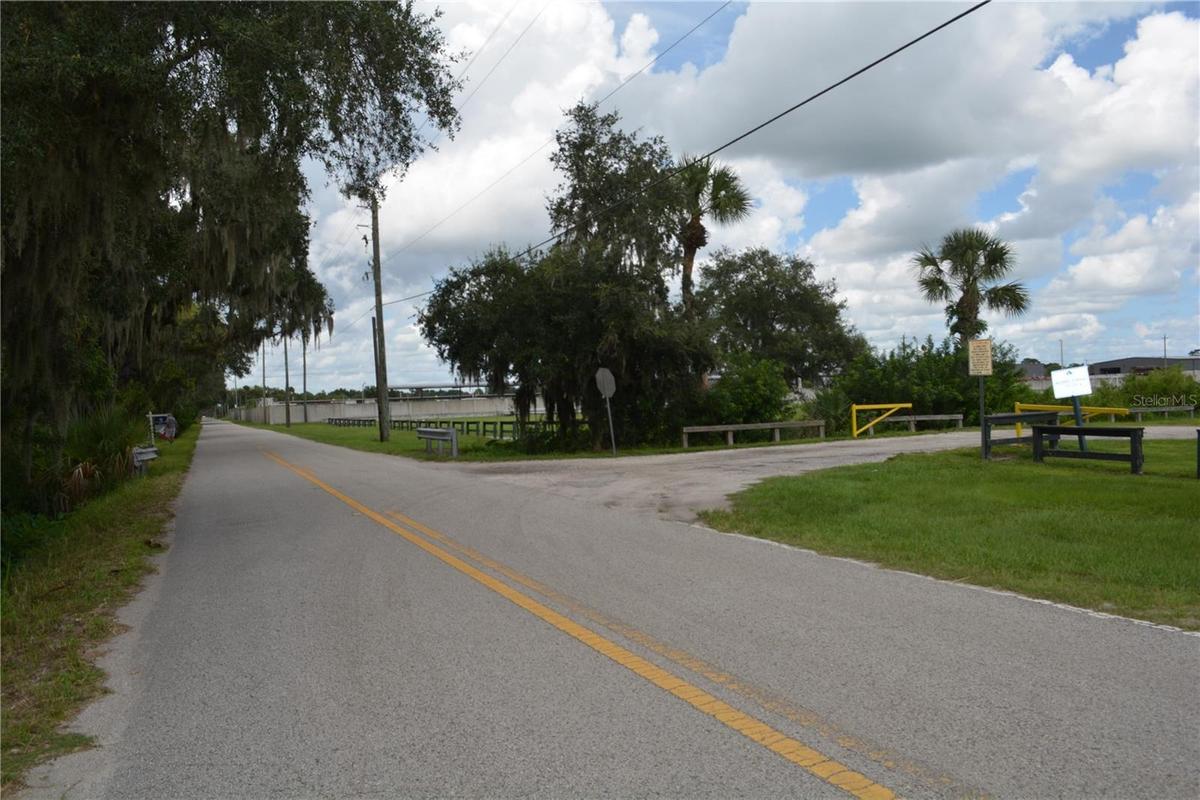 Road from SR 46 start to this property