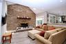 Family Rm w/skylight & Frpl