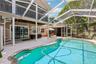 Large two story screened patio