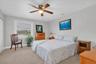 Generously sized second bedroom offering plenty of room for a complete bedroom suite & additional furnishings.