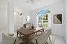 Virtually Staged Photo of formal Dining Room
