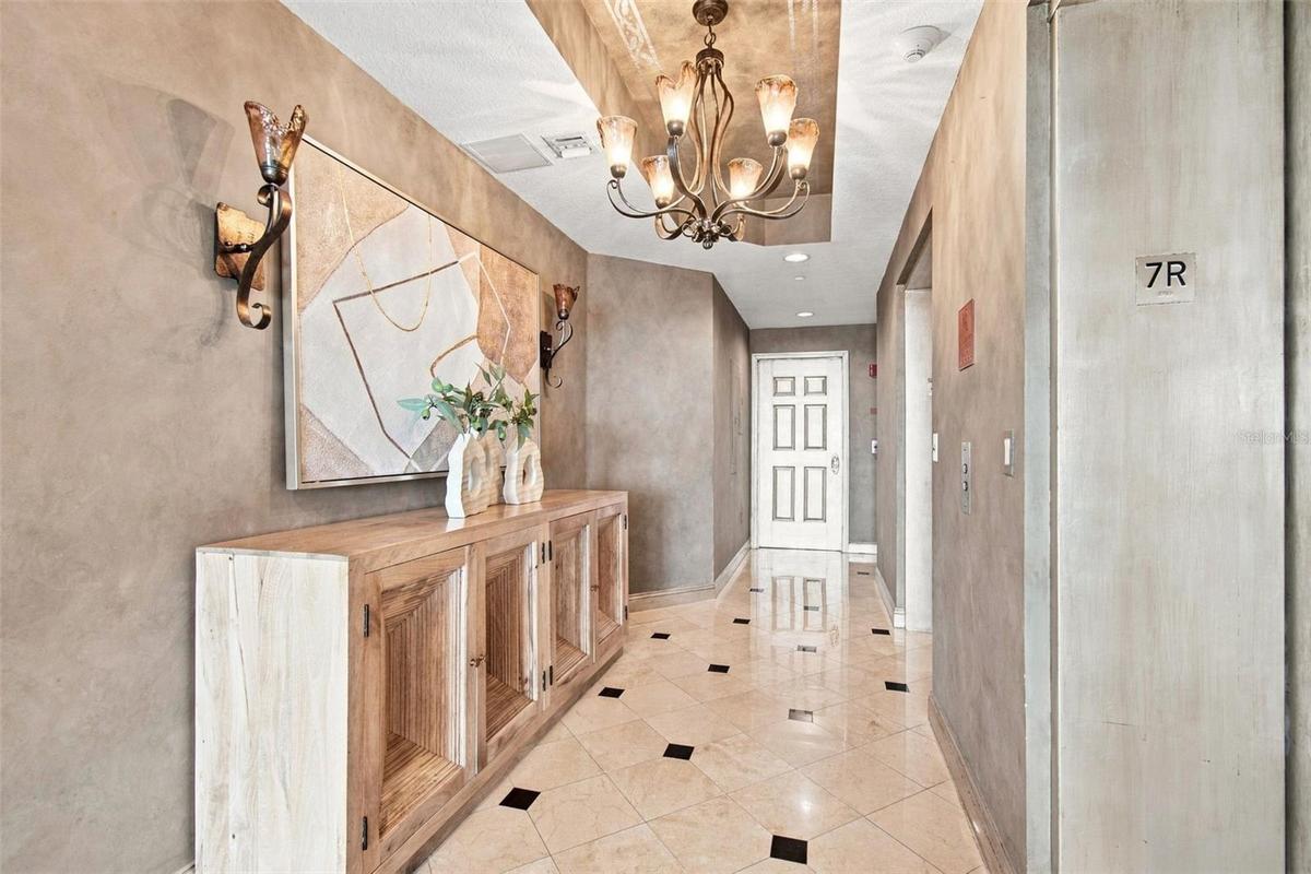 Private foyer