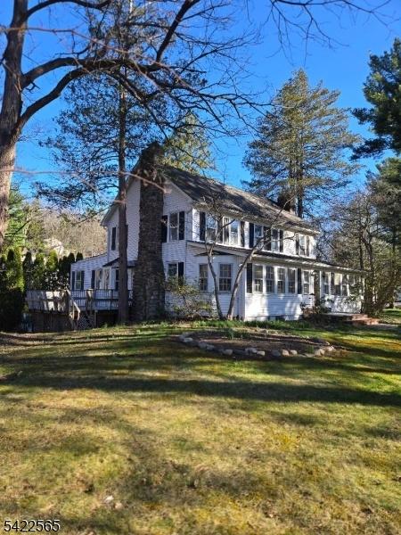 Left side of home