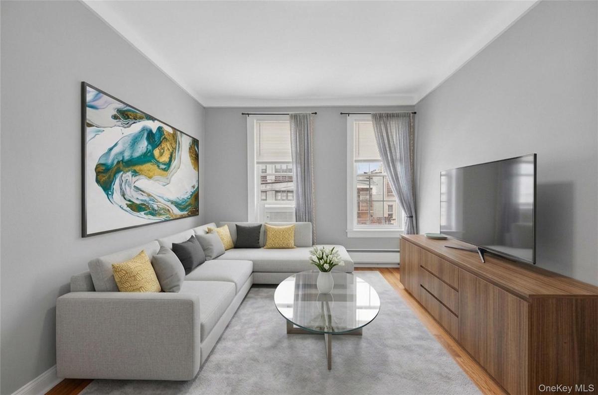 Upstairs Unit - Living Room