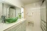 Beautiful custom glass vessel sink
