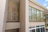Rear view with back stairway to pool