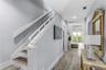 Upstairs, you’ll find two bedrooms along with a convenient laundry closet and linen closet.