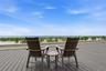 Elevated boardwalk seating area