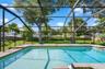 Sparkling private pool creates the perfect setting for Florida living