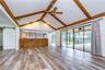 Updated flooring flows throughout the main living areas for a cohesive look