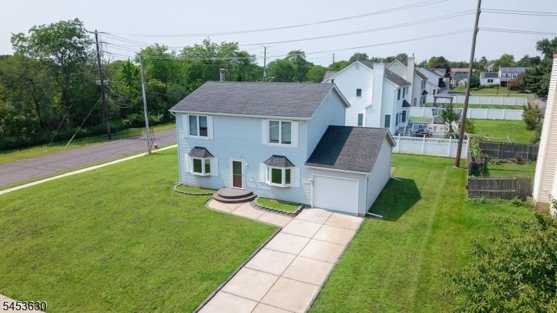 Aerial View Of House