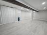 New tile floor, walls, and lighting.