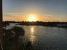 balcony sunset