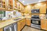 High Quality cabinetry, counters and especially appliances