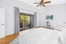 Primary Bed Suite includes screened and covered private porch for coffee, reading, wine.  very private space.