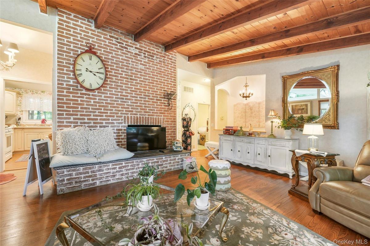Brick facade