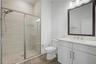 First-level guest bathroom