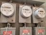 Elect Meters of the house