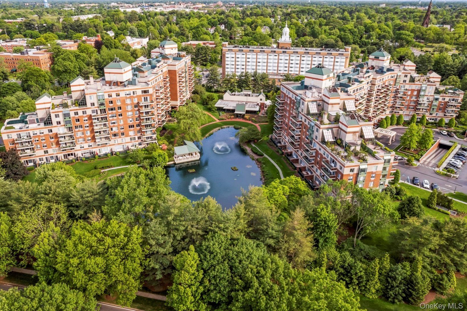 Aerial view of Wyndham complex