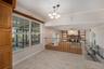 Dining space over looking family room