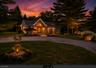 Twilight Front of home