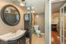 Half bath in Det structure
