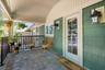 Covered porch - rear