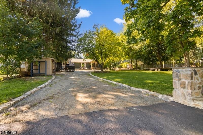 Driveway entry from QCR