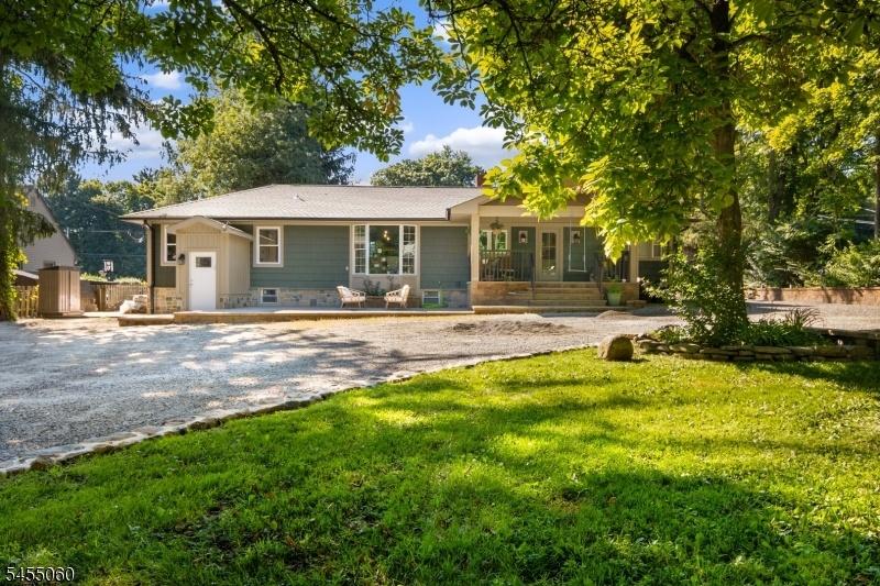 Rear of home w/ porch