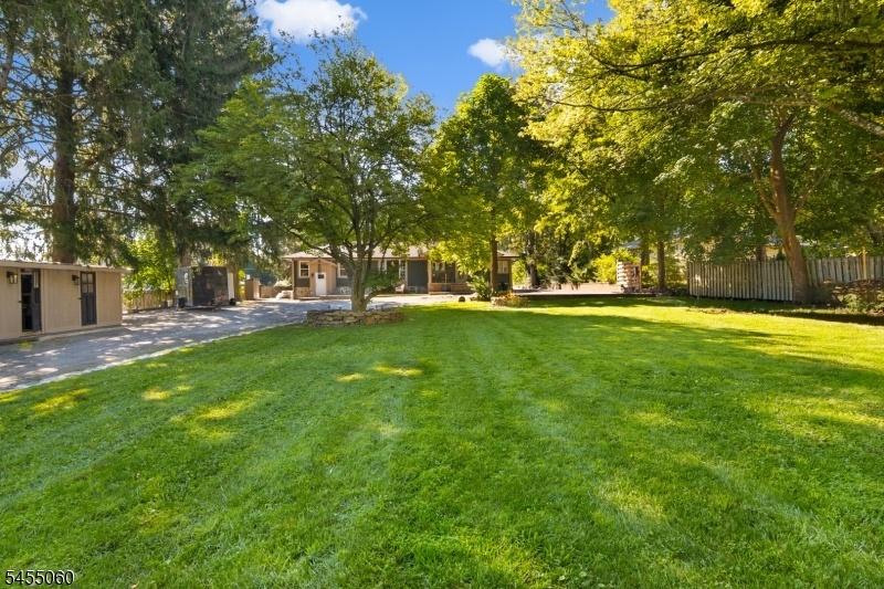 Large flat yard