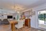 Kitchen opens directly to the dining area for an effortless flow