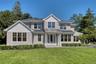 Front facade of new luxury home at 675 Pine Tree Rd., Cutchogue NY