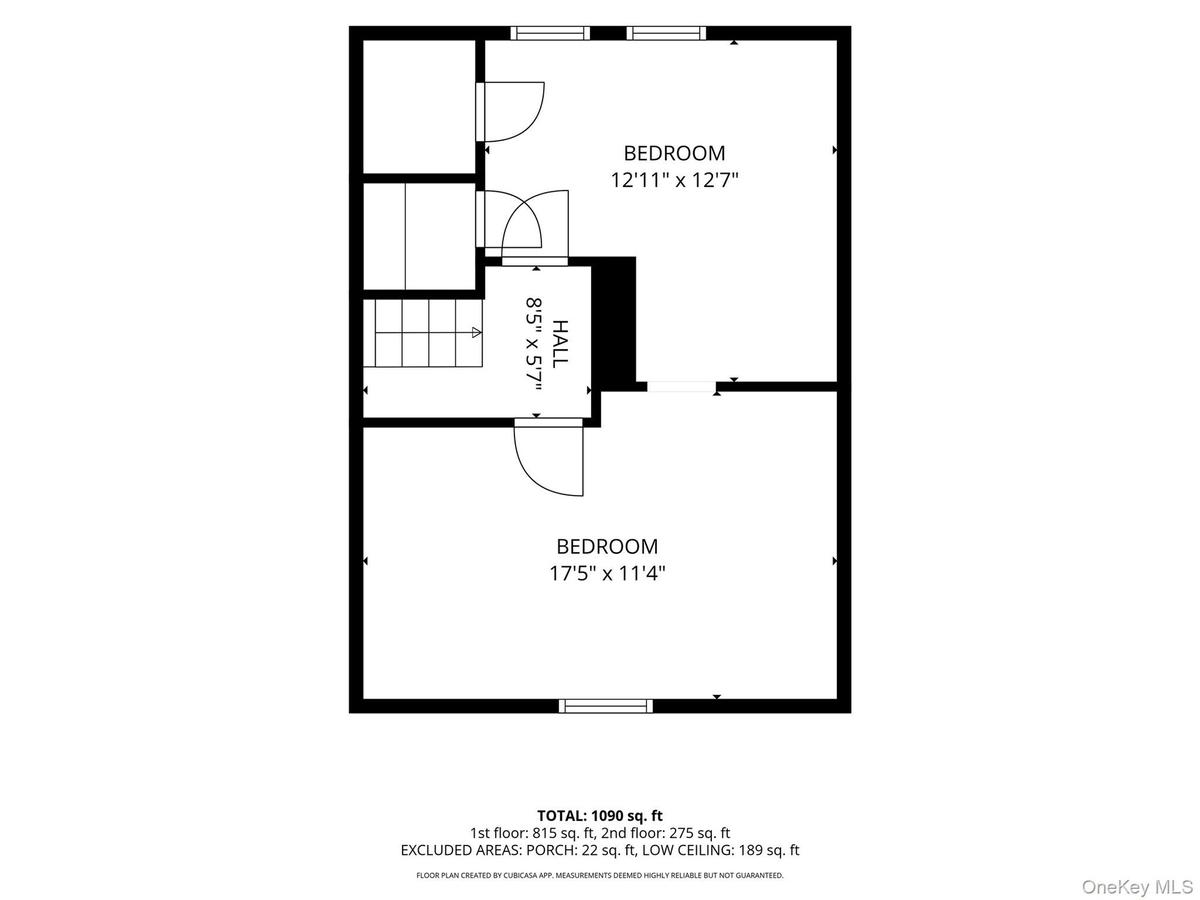 Rear House Second Floor
