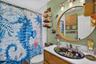 Full bath, tub with shower