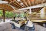Golf cart under the home