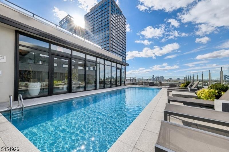 Rooftop pool