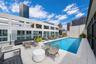 Rooftop pool and patio