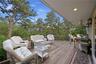 Deck off of kitchen