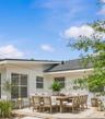 Virtually staged Patio Dining Area